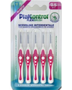 PlakKontrol Flexi Brush Scovolino Interdentale Flessibile 0,5 mm