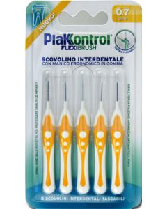 PlakKontrol Flexi Brush Scovolino Interdentale Flessibile 0,7 mm
