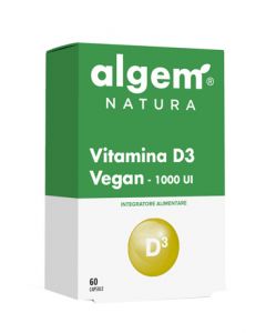 Algem Natura Vitamina D3 1000 Ui Integratore Alimentare 60 Compresse