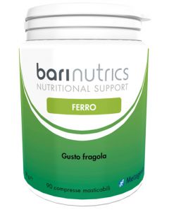 Barinutrics Ferro Integratore Alimentare 90 Compresse Gusto Fragola