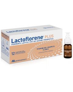 Lactoflorene Plus Fermenti Lattici Vivi 12 Flaconcini 10ml