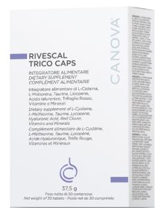 Canova Rivescal Trico Caps Integratore Alimentare 30 Compresse