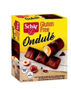 Schar Ondulé Barrette Al Cioccolato Senza Glutine 90 g