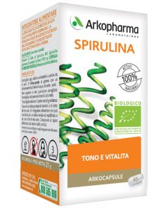 Arkocapsule Spirulina Bio Integratore Tono e Vitalità 45 Capsule
