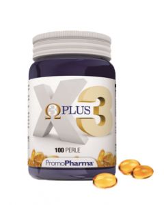 Promopharma X 3 Plus Omega3 Integratore Alimentare 100 Perle