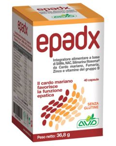 Epadx Integratore Funzionalità Epatica 40 Capsule