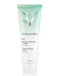Vichy Normaderm 3 In 1 Esfoliante Detergente Maschera 125ml