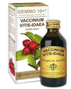 Dr.Giorgini Gemmo 10+ Mirtillo Rosso Liquido Analcolico 100Ml