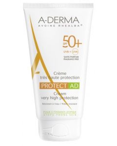 A-Derma Protect AD Crema Solare SPF 50+ Pelle secca Tubo 150 ml