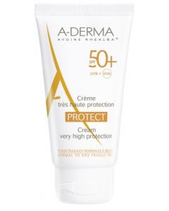A-Derma Protect Crema Solare Viso SPF 50+ Tubo 40 ml