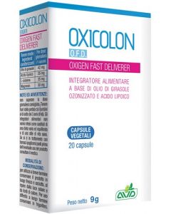 Oxicolon O.F.D Integratore Benessere Intestinale 20 Capsule