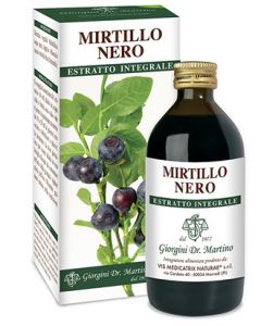 Dr. Giorgini Mirtillo Nero Estratto Integrale Integratore Drenante 200 ml