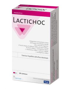 Lactichoc Integratore Flora Batterica Intestinale 20 Capsule