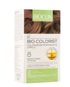 Bioclin Bio-Colorist 8 Biondo Chiaro Tintura Naturale Capelli
