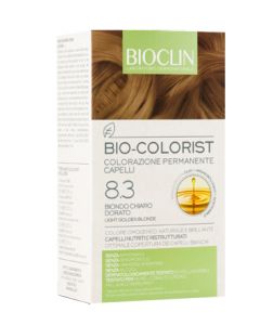 Bioclin Bio-Colorist 8.3 Biondo Chiaro Dorato Tintura Naturale Capelli