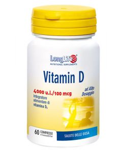 Longlife Vitamin D4000ui Integratore Alimentare 60 Compresse