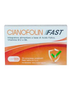Cianofolin Fast Integratore Alimentare 30 Compresse Orosolubili