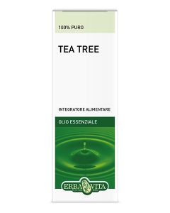 Erba Vita Olio Essenziale Tea Tree Integratore Benessere Vie Respiratorie 10 Ml