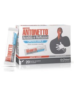 Digestivo Antonetto Acidita' E Reflusso Orosolubile 20 Bustine