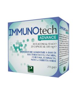 Immunotech Advance Integratore Alimentare 20 Flaconcini + 20 Capsule