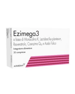 Ezimega3 Integratore Per il Colesterolo 20 Compresse