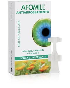 Afomill Antiarrossamento Gocce Oculari 10 Flaconcini Monodose