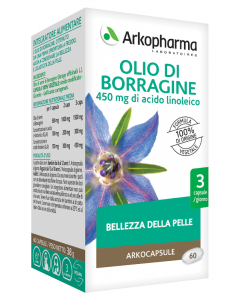 Arkopharma Olio Di Borragine 60 Capsule