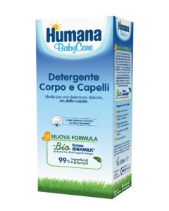 Humana Babycare Detergente Corpo E Capelli 300 Ml