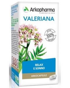 Arkocapsule Valeriana Integratore Sonno e Relax 45 Capsule