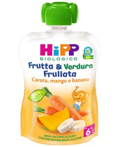 Hipp Bio Frutta&verdura Carota/mango/banana