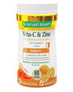 Nature's Bounty Vita-c & Zinco 60gomm