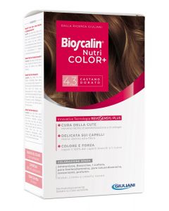 Bioscalin NutriColor Plus 4.3 Castano Dorato Trattamento Colorante