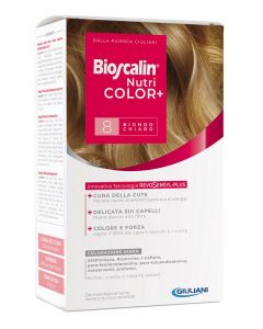 Bioscalin Nutri Color Plus 8 Biondo Chiaro Trattamento Colorante