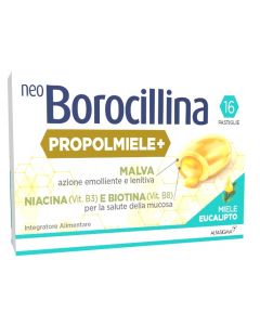 Neoborocillina Propolmiele + Miele/Eucalipto 16 Pastiglie