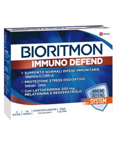 Bioritmon Immuno Defend Integratore Difese Immunitarie 12 Bustine
