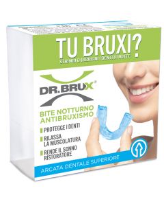 Dr.Brux Bite Superiore Notte Azzurro