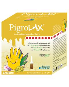 Pigrolax Bambini Microclisma 6 pezzi x 5 g