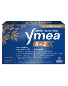 Ymea 8 in 1 Integratore Menopausa 30 Compresse
