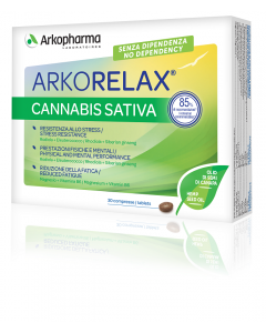 Arkorelax Cannabis Sativa Integratore 30 Compresse