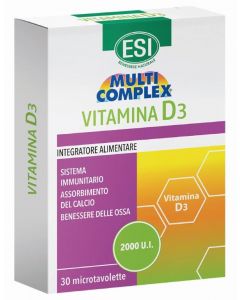 Esi Multicomplex Vitamina D3 30 Tavolette