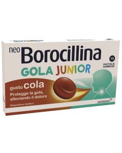 NeoBorocillina Gola Junior Gusto Cola 15 Pastiglie