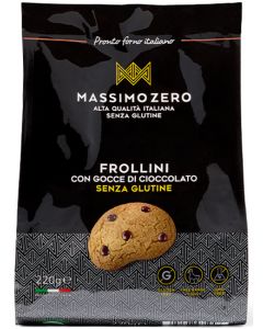 Massimo Zero Frollini con Gocce di Cioccolato 220g