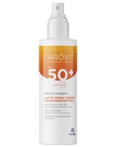 Carovit Programma Solare Latte Spray Corpo Dermoprotettivo Spf 50+ 200 Ml