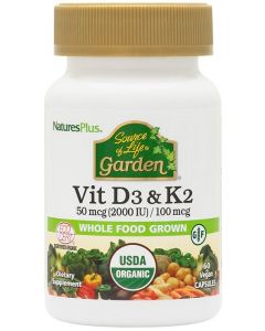 Vitamina D3&k2 50mcg 60cps
