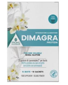 Dimagra Protein Integratore Gusto Neutro 10 Bustine