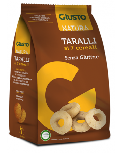 Giusto S/g Taralli 7 Cereali 175g