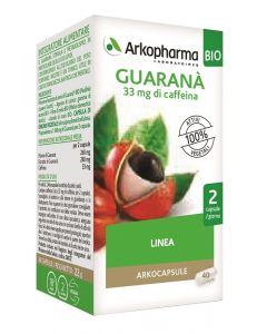 Arkopharma Guaranà Bio 40 Capsule