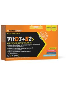 Vitamin D3+k2 30softgels