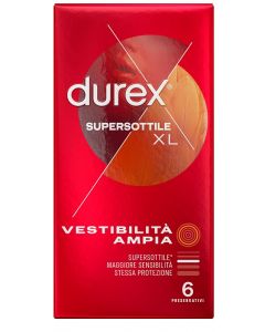 Durex Supersottile XL 6 Pezzi