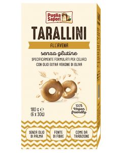 Puglia Sapori Tarallini Avena180g